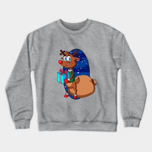 Rudolph brings Gifts Crewneck Sweatshirt